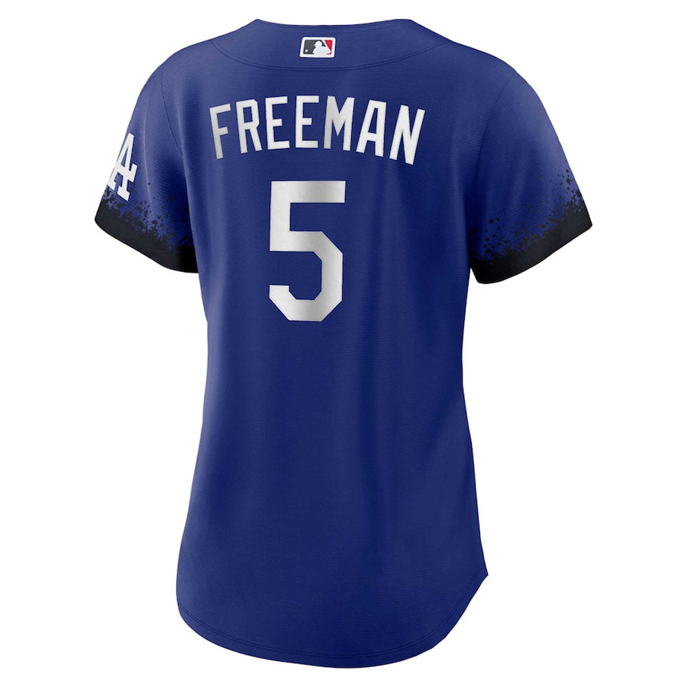 Women's Los Angeles Dodgers Freddie Freeman City Connect Replica Jersey - Royal